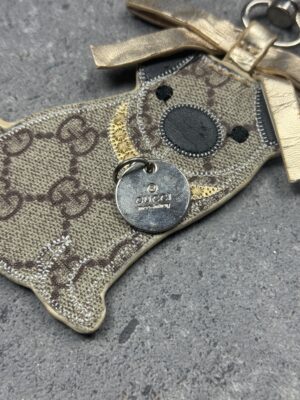 Gucci Dog Key Charm