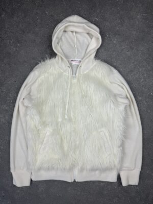 CDG Fur Zipper