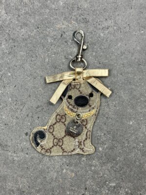 Gucci Dog Key Charm
